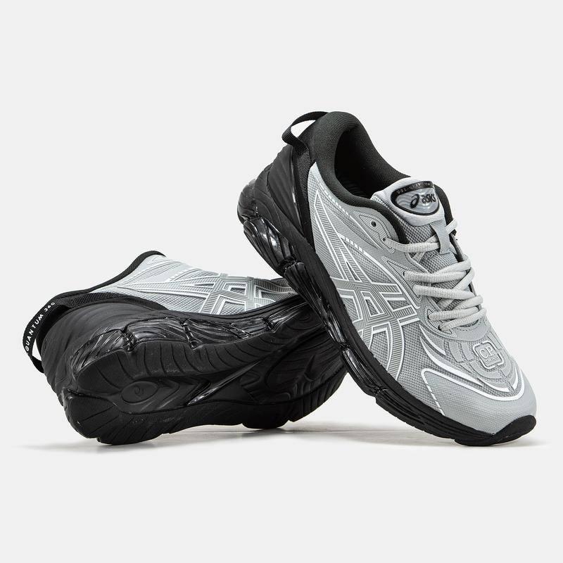 Чоловічі кросівки Asics Gel-Quantum 360 C.P. Company Grey Black Асікс Гель Квантум С компані сірі кеди сітка