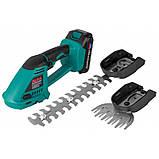 Акумуляторні садові ножиці AL-FA ALCHT21V 2в1, фото 2