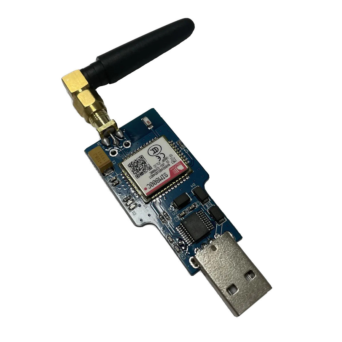Модуль USB до GSM GPRS SIM800C з Bluetooth, керування викликом, SMS передавання, CH340T