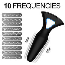 Анальна пробка з вібрацією Backdoor Banger, фото 2