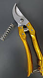 Секатор для саду Vingda tools 200 мм із запасною пружинною, фото 2