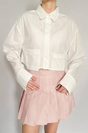 Плісирована мініспідниця Плісе Apmi рожевий