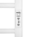 Рушникосушка електрична ARDESTO Classik-TR K, 570х430х80мм, таймер-регулятор, сталь, білий матовий, фото 4