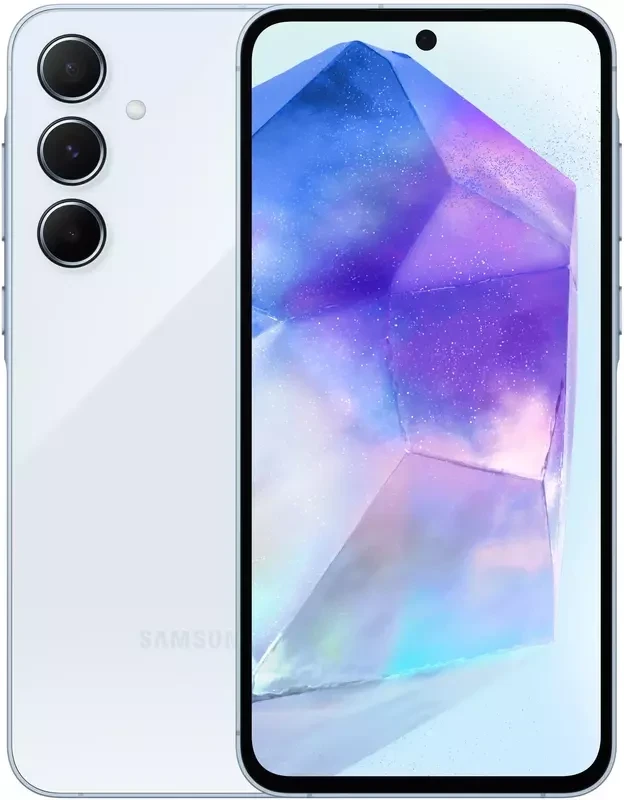 Смартфон Samsung Galaxy A55 5G 8/128Gb Awesome Iceblue, фото 1