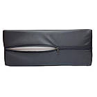 Подушка з екошкіри для нарощування та ламінування вій, косметологів, розмір 50*20*10 см колір чорний, фото 2