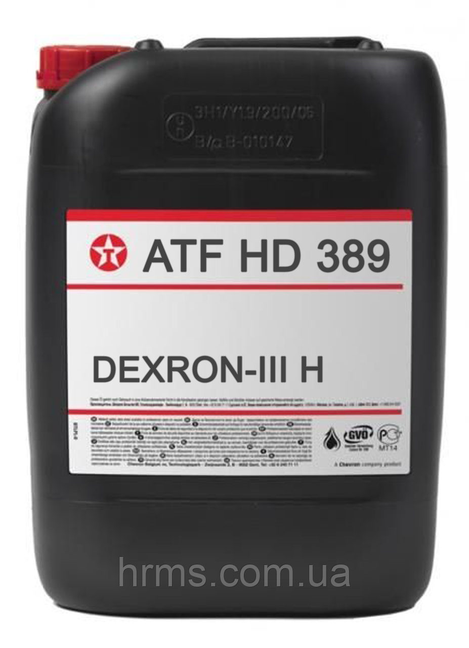 Масло ATF HD 389 трансмісійне каністра 20л для коробки автомат DEXRON-III H  ATF-3