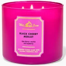 Black Cerry Merlot ароматична свічка оригіналу від Bath & Body Works