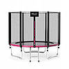Батут із зовнішньою сіткою 4FIZJO Classic 8FT 252 см Black/Pink (P-5907739314536), фото 7