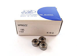 693 ZZ підшипник EZO Японія розмір (3*8*4)