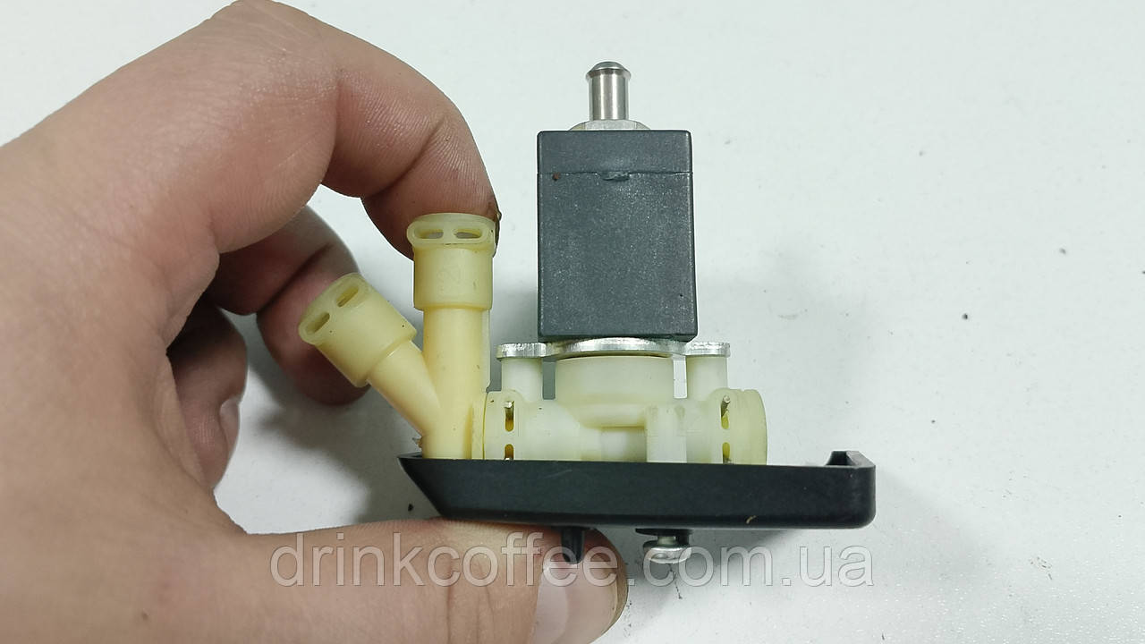Солоноїдний клапан 3-х хід. для кавомашини Delonghi ECAM 23.450.S_8 б/у РАБОЧИЙ!