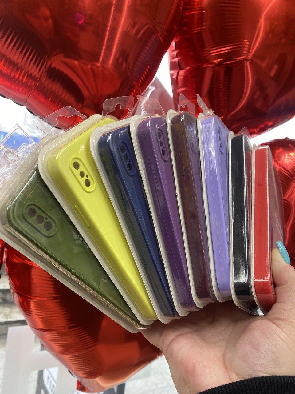 Силіконовий чохол-накладка iPhone X/XS