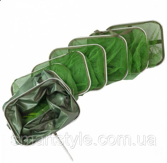 Садок квадратний Boya By 2.5 метри з прогумованою сіткою, фото 1