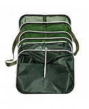 Садок квадратний Boya By 2.5 метри з прогумованою сіткою, фото 2