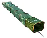 Садок квадратний Boya By 2.5 метри з прогумованою сіткою, фото 4