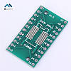 Адаптер SO24-SOP24-SOIC24-TSSOP24-MSOP24-SSOP24 (1,27 мм) -> DIP24 (2,54 мм) PCB плата макетка, фото 3