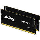 Модуль пам'яті для ноутбука SoDIMM DDR5 64 GB (2x32GB) 4800 MHz FURY Impact Kingston Fury (ex.HyperX)