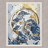 Алмазна мозаїка/вишивка Дерево Бонсай  40*50 см Орігамі OD 3449, фото 5