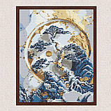 Алмазна мозаїка/вишивка Дерево Бонсай  40*50 см Орігамі OD 3449, фото 7