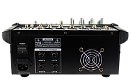 4-канальний активний аудіо-мікшер підсилювач звуку з Bluetooth Mixer BT 5300D, фото 6