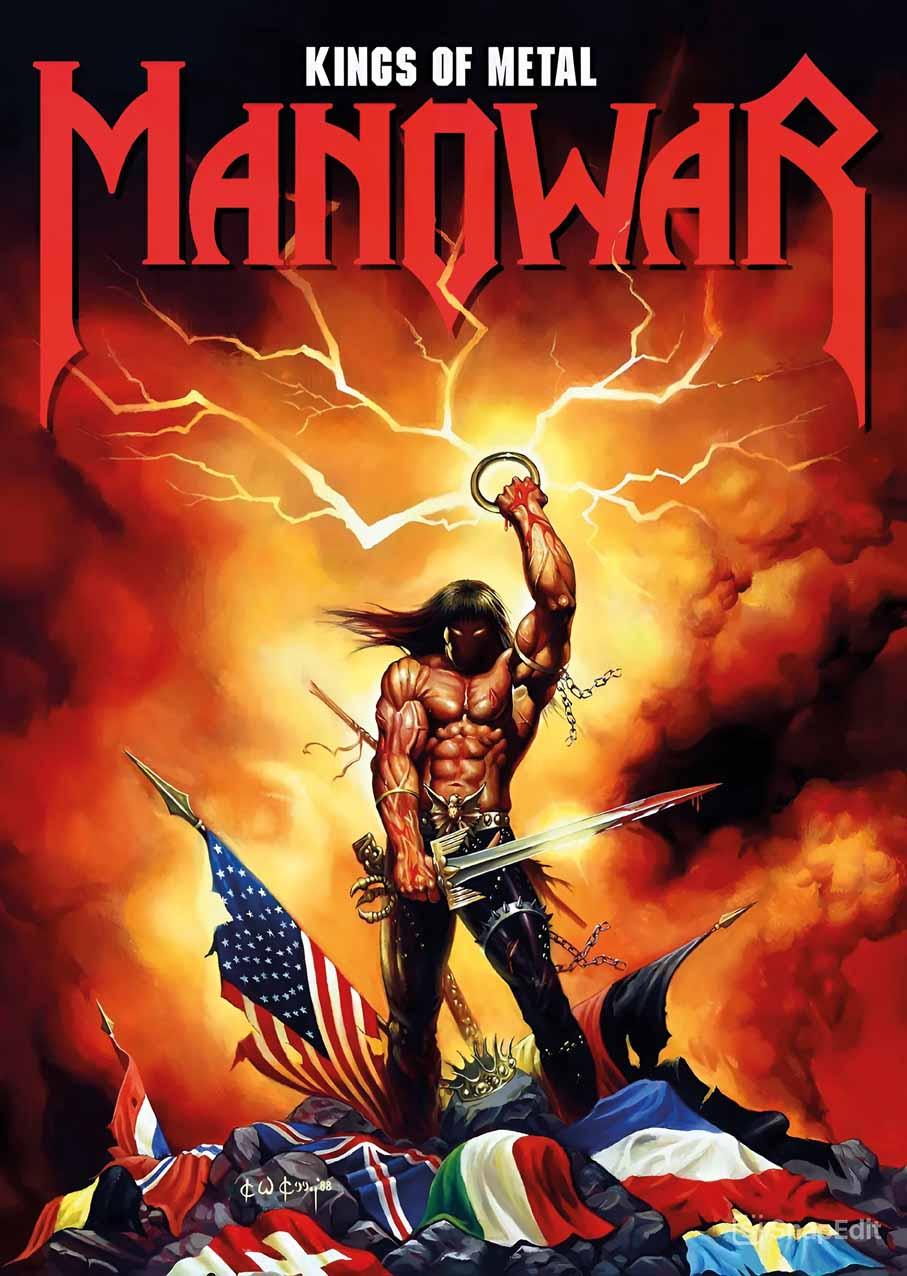 Плакат Manowar - Kings of Metal