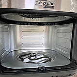 Потужна аерофритюрниця 3500 Вт Zepline на 10.5 л фритюрниця без олії з дисплеєм мультипіч із силіконовою формою, фото 6