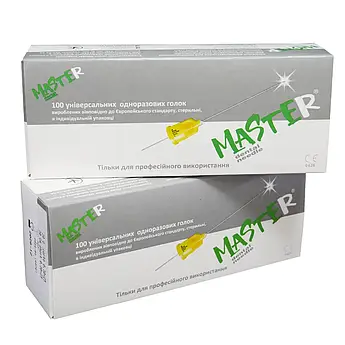 Голки карпульные МАЙСТЕР "Master" 100шт./уп.