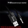 Блютуз bluetooth ресивер адаптер перехідник в AUX для автомагнітоли Y-16 перехідник блютуз в аукс, фото 8