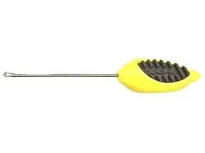 Голка із застібкою для бойлів Fox Edges Gated Needle Yellow