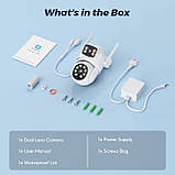 Вулична система спостереження з 2 камерами, поворотна, 10мп, WP-A9Q-10MP-EU, фото 10