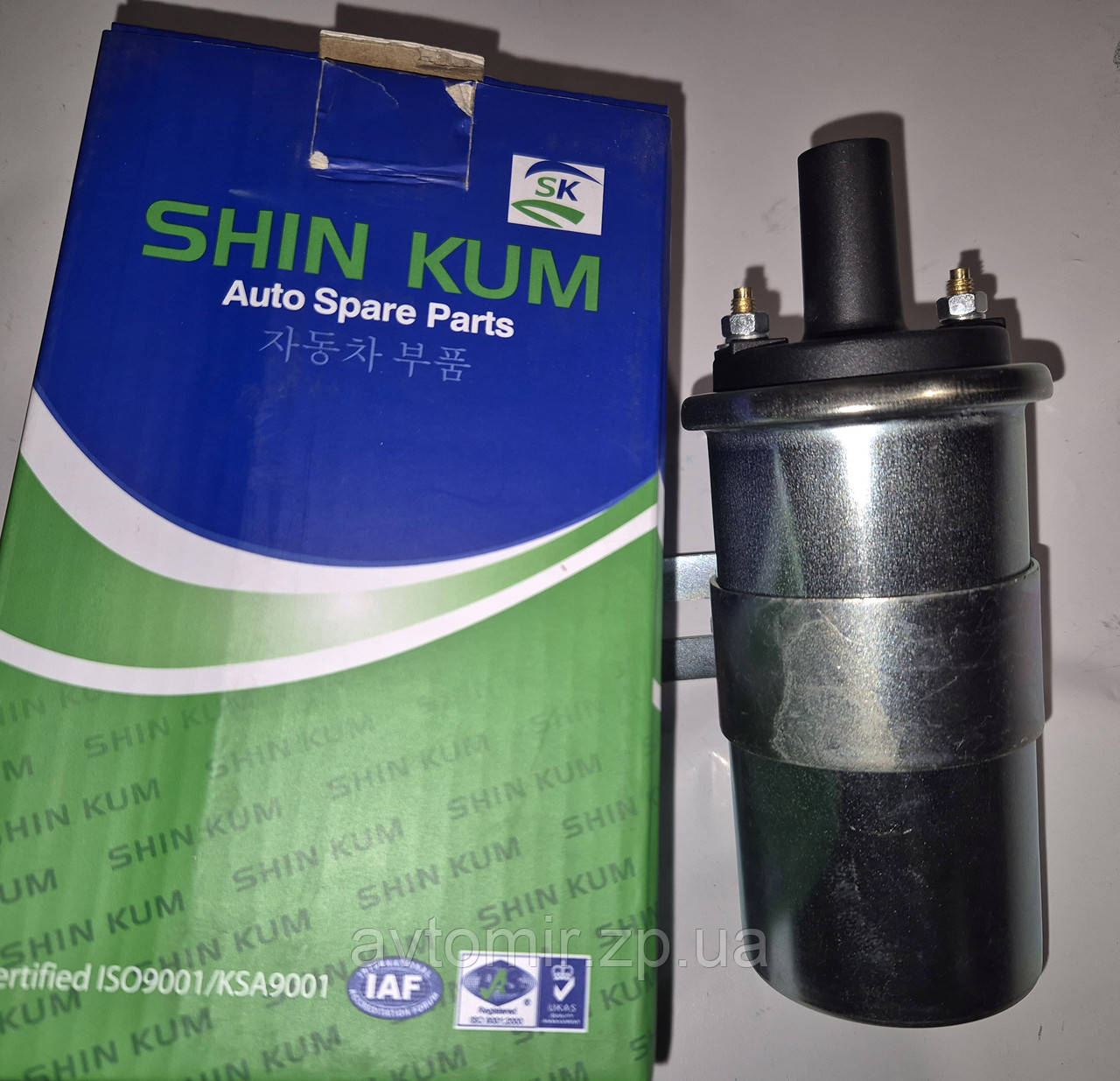 Котушка запалювання ВАЗ 2108-21099,1102-1105 Таврія; Славота SHIN KUM