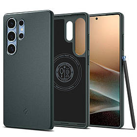 Чохол Spigen для Samsung Galaxy S25 Ultra - Thin Fit (MagFit), Abyss Green (ACS08947)