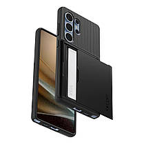 Чохол Spigen для Samsung Galaxy S25 Ultra — Slim Armor CS, Black (ACS08967), фото 3