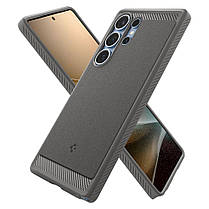 Чохол Spigen для Samsung Galaxy S25 Ultra - Rugged Armor MagFit, Marble Gray (ACS08952), фото 3