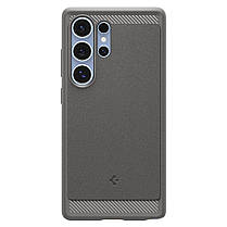 Чохол Spigen для Samsung Galaxy S25 Ultra - Rugged Armor MagFit, Marble Gray (ACS08952), фото 4