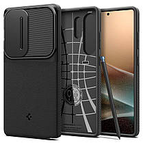 Чохол Spigen для Samsung Galaxy S25 Ultra - Optik Armor, Black (ACS08969), фото 3