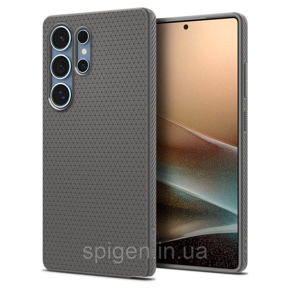 Чохол Spigen для Samsung Galaxy S25 Ultra - Liquid Air, Marble Grey (ACS08954)