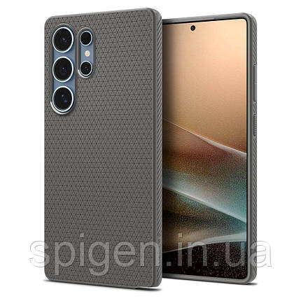 Чохол Spigen для Samsung Galaxy S25 Ultra - Liquid Air, Marble Grey (ACS08954), фото 1