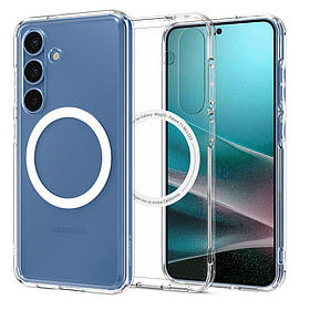 Чохол Spigen для Samsung Galaxy S25 Plus - Ultra Hybrid MagFit, Clear White (ACS08981)