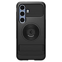 Чохол Spigen для Samsung Galaxy S25 - Slim Armor MagFit, Black (ACS08920), фото 3