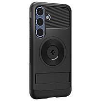 Чохол Spigen для Samsung Galaxy S25 - Slim Armor MagFit, Black (ACS08920), фото 4