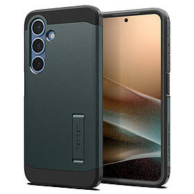Чохол Spigen для Samsung Galaxy S25 Plus - Tough Armor MagFit, Abyss Green (ACS08989)