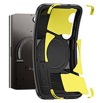 Чохол Spigen для Samsung Galaxy S25 Plus - Tough Armor MagFit, Abyss Green (ACS08989), фото 3