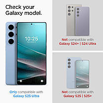 Захисне скло Spigen для Samsung Galaxy S25 Ultra - GLAS.tR EZ FIT HD (2 шт), Clear (AGL09082), фото 3