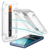 Захисне скло Spigen для Samsung Galaxy S25 Ultra - GLAS.tR EZ FIT HD (2 шт), Clear (AGL09082), фото 4