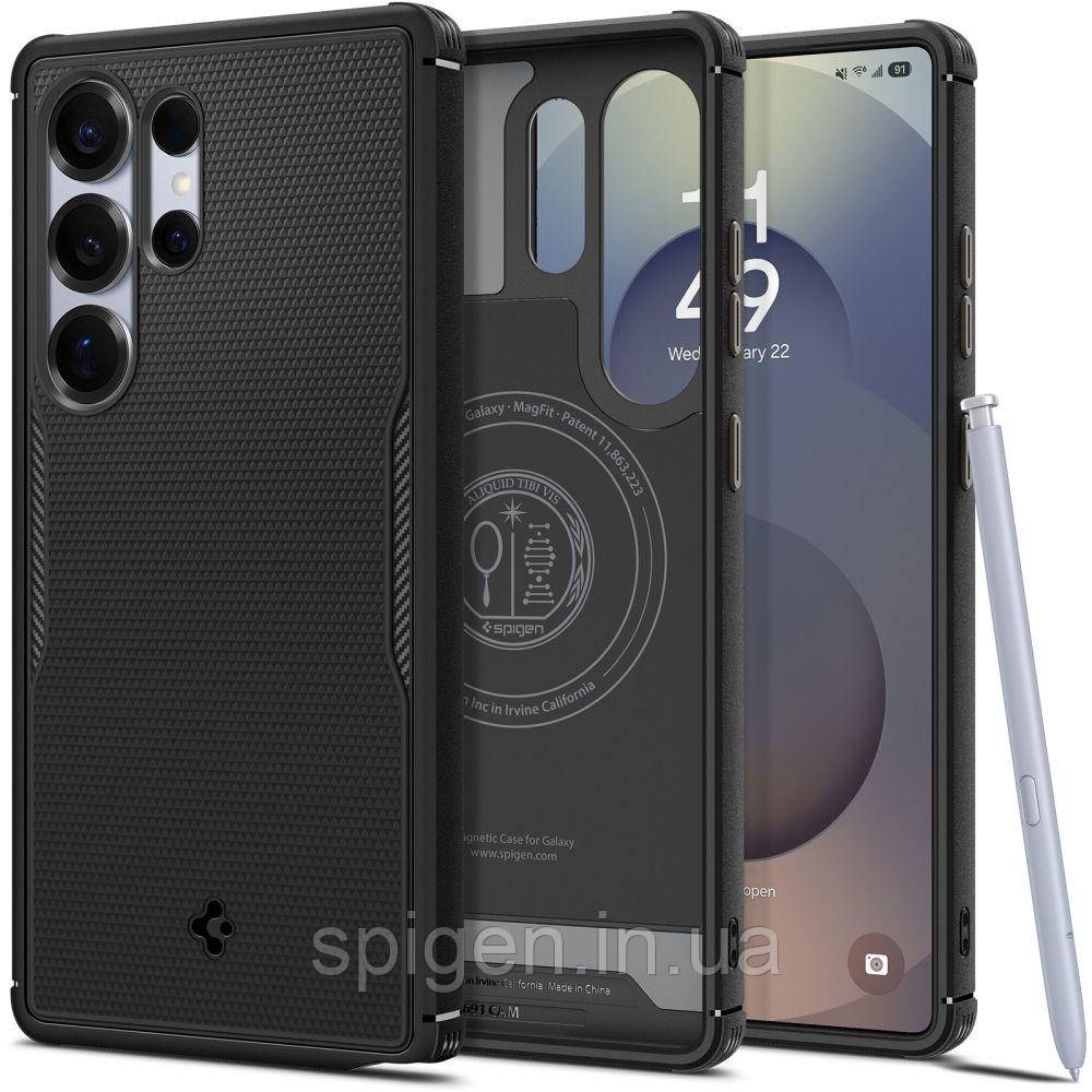 Чохол Spigen для Samsung Galaxy S25 Ultra - Core Armor MagFit, Matte Black (ACS08913)
