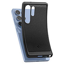 Чохол Spigen для Samsung Galaxy S25 Ultra - Rugged Armor MagFit, Matte Black (ACS08951), фото 6