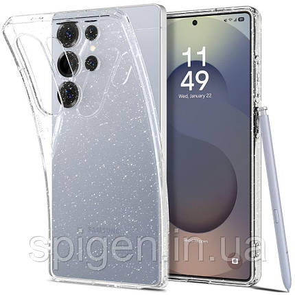 Чохол Spigen для Samsung Galaxy S25 Ultra - Liquid Crystal Glitter, Crystal Quartz (ACS08950), фото 1