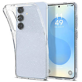 Чохол Spigen для Samsung Galaxy S25 Plus - Liquid Crystal Glitter, Crystal Quartz (ACS08976)