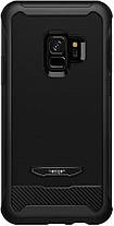 Чохол и скло Spigen для Samsung Galaxy S9 - Reventon Series, Black (592CS22892), фото 4