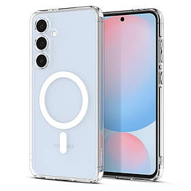 Чохол Spigen для Samsung Galaxy S24 FE - Ultra Hybrid MagFit, Clear White (ACS08622)